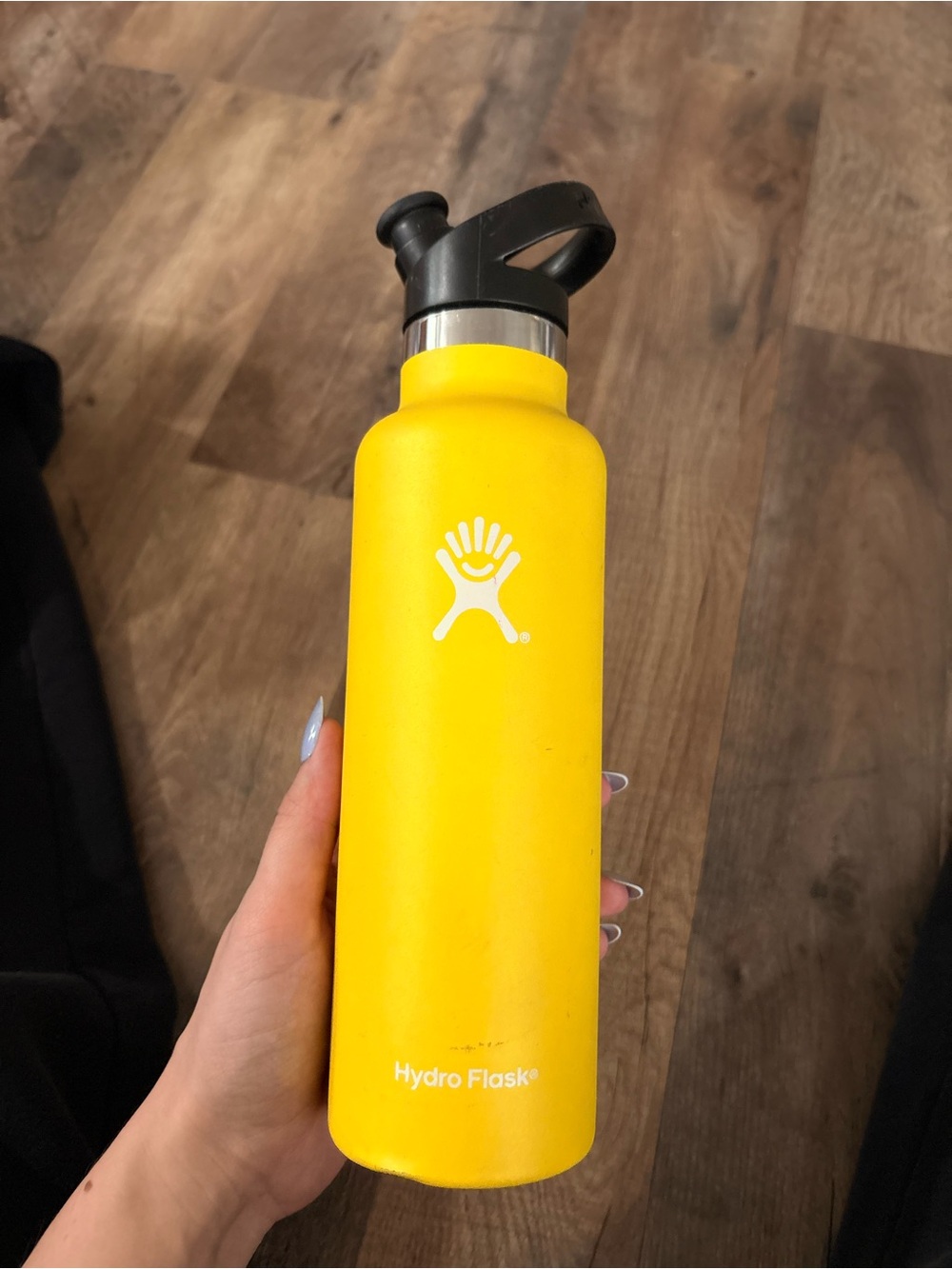 Yellow Hydro Flask Water Bottle